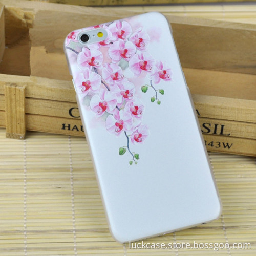 Secret Garden red flowers digital color printing Hard PC phone cases for iphone6 iphone6 plus